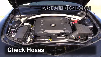 2015 Chevrolet Camaro LT 3.6L V6 Convertible Hoses Check Hoses